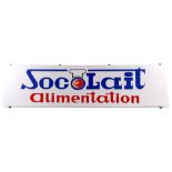 Advertising sign Socolait Alimentation