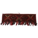 Hand-knotted oriental carpet, Turkaman Torba