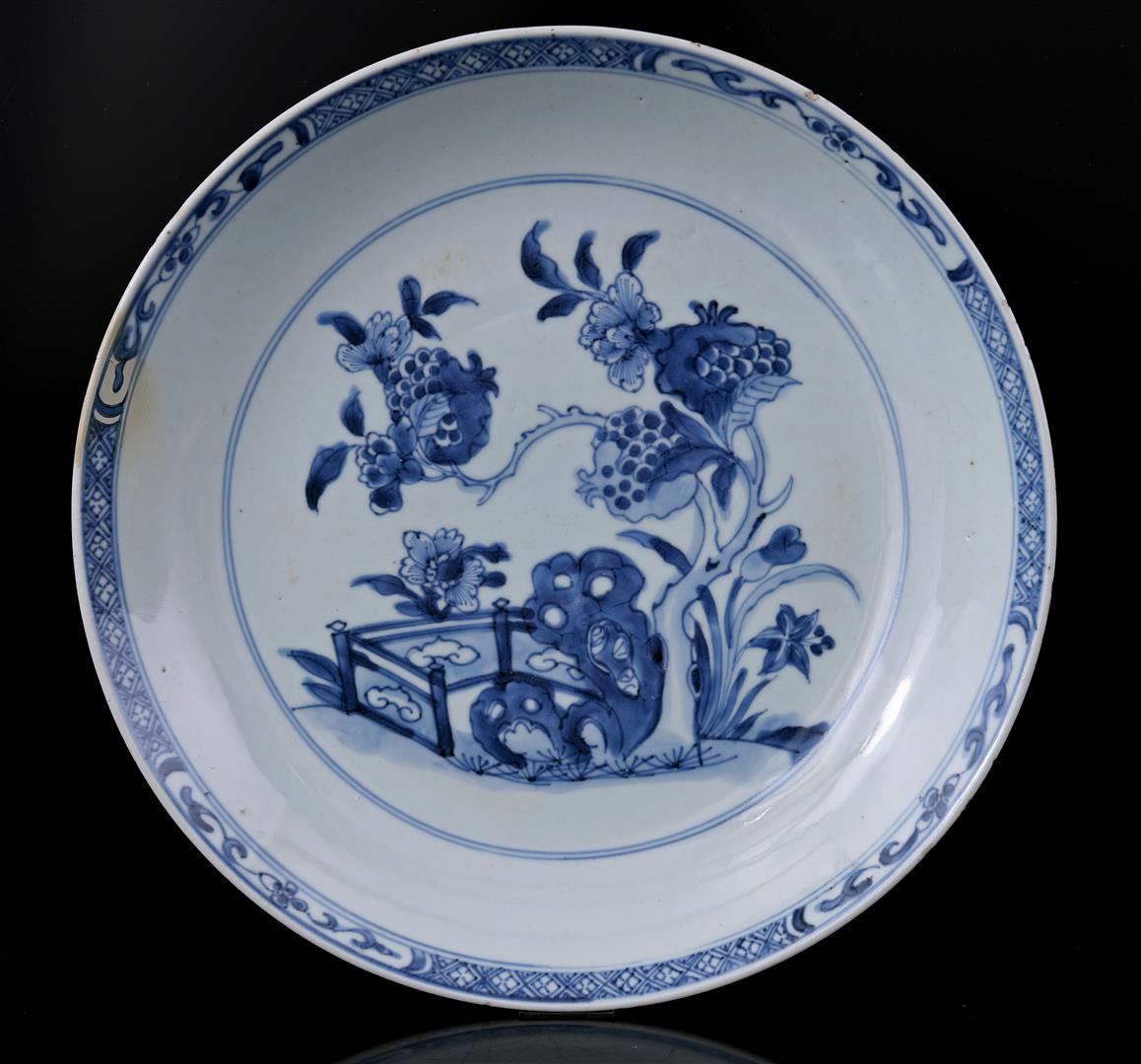 Porcelain dish, Qianlong