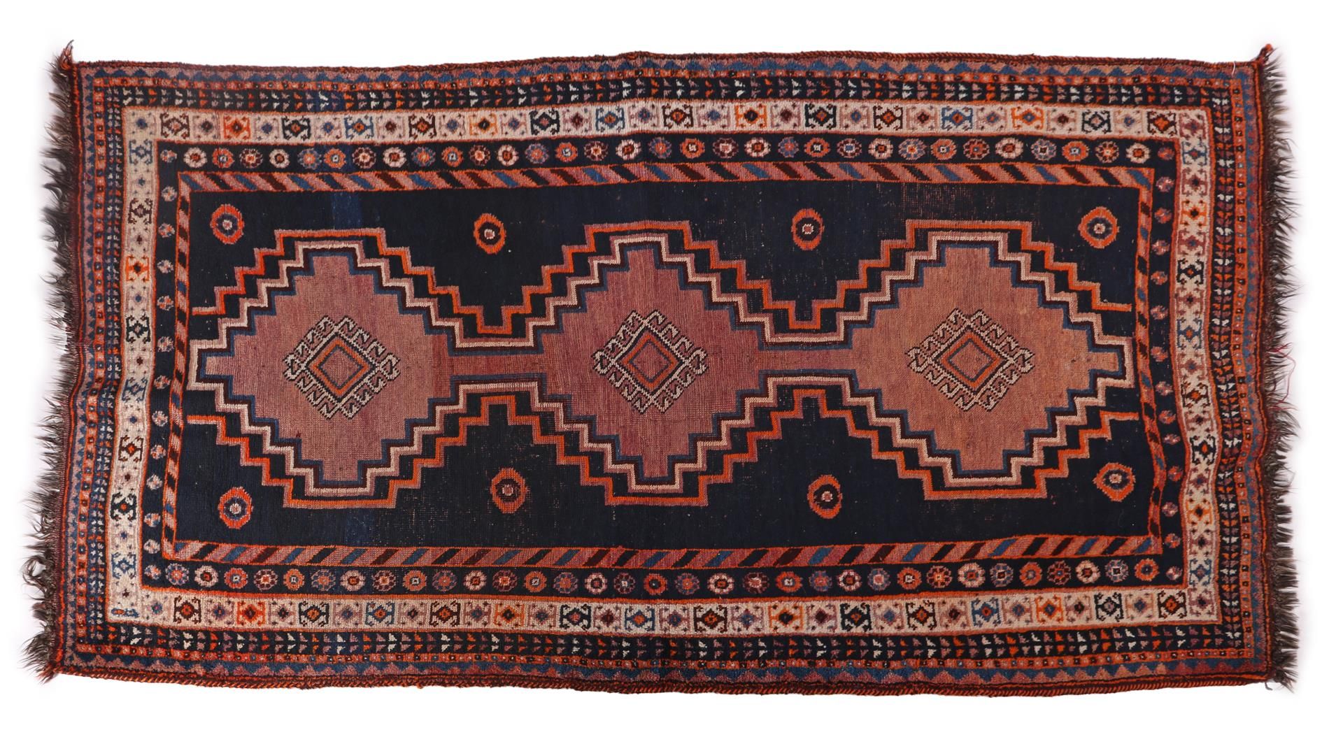 Hand-knotted oriental carpet, Bakhtiari Luri