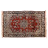 Hand-knotted oriental carpet, Kirman India