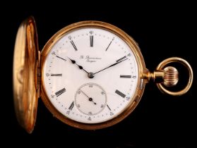 D Ducommun Gorgier Swiss pocket watch