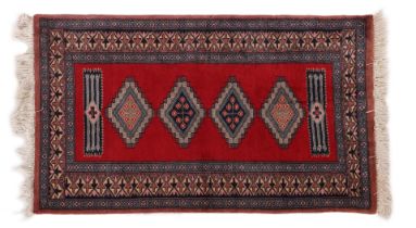 Hand-knotted oriental carpet, Turkaman