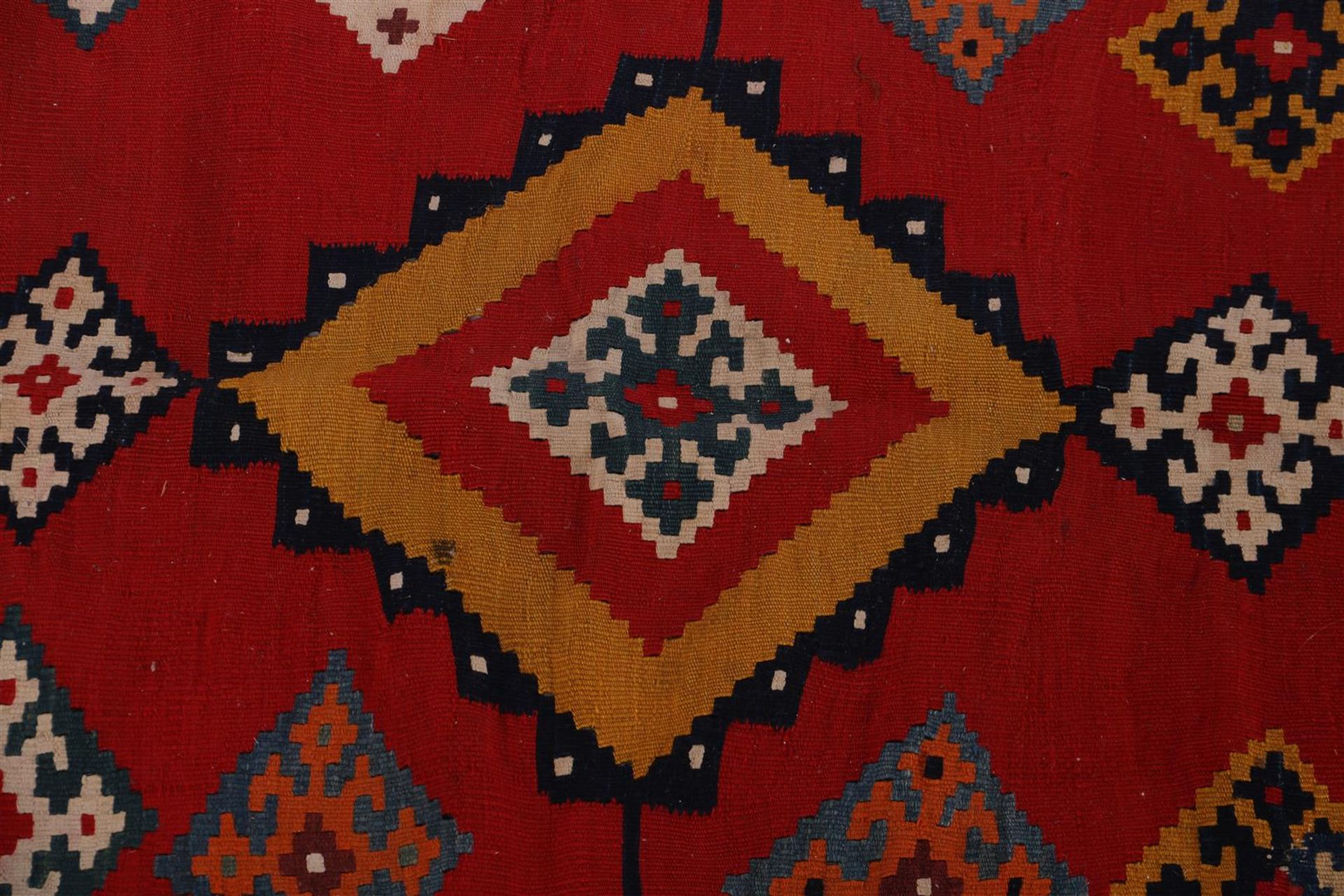 Hand-knotted oriental carpet, Kelim - Image 2 of 4