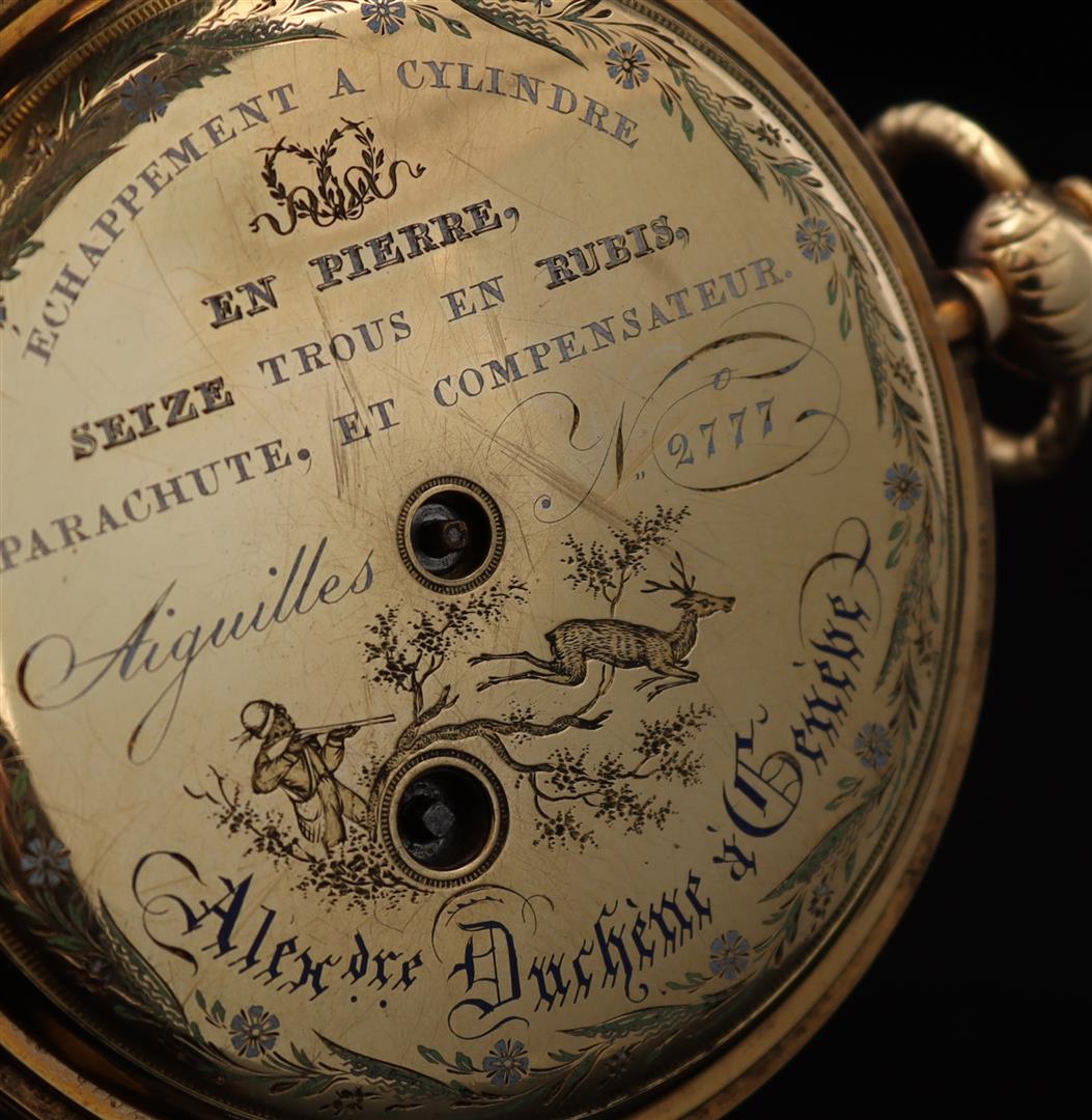 Alexandre Duchène Genève pocket watch - Image 3 of 4