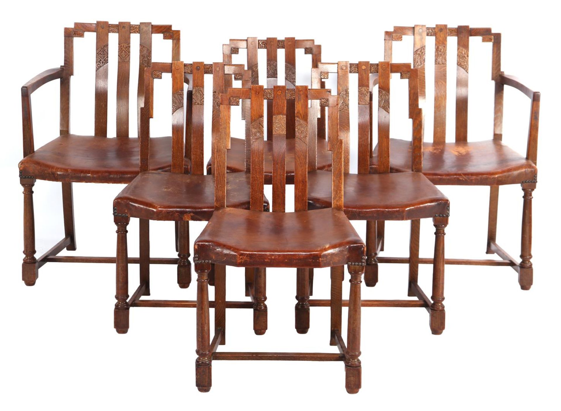 Art Deco dining room chairs