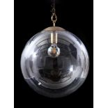 Glass ball lamp