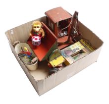 Lot tin toys