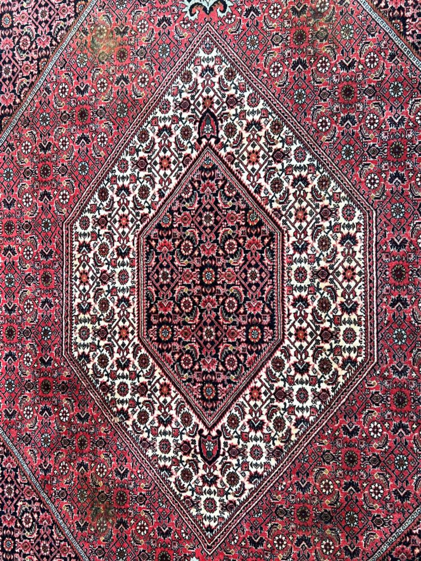 Hand-knotted wool carpet, Bidjar - Image 2 of 4