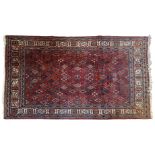 Hand-knotted oriental carpet