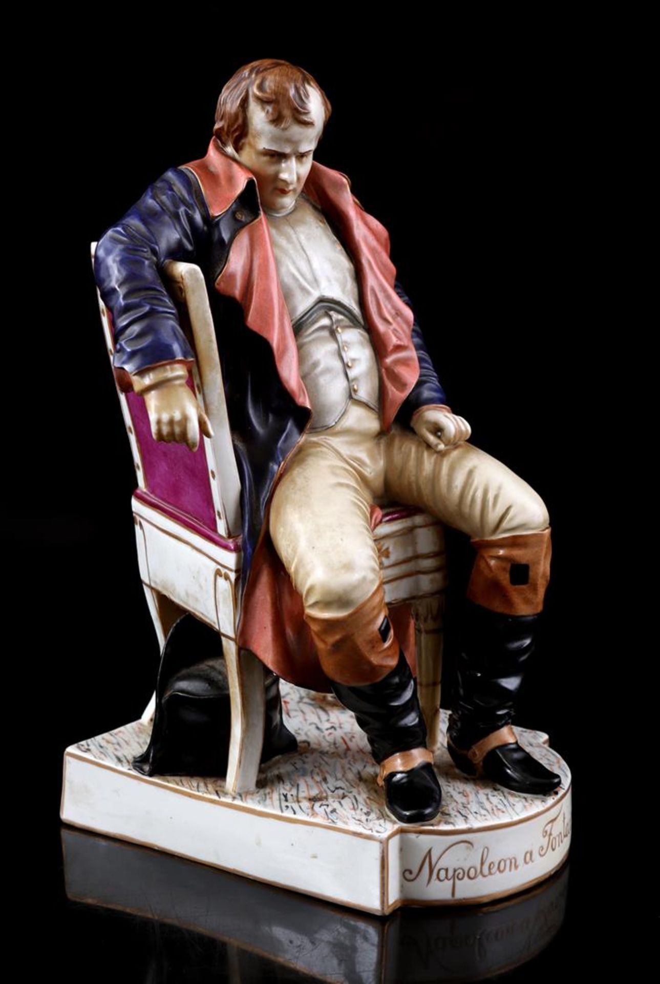 Porcelain statue of Napoleon