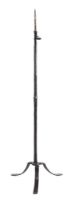 Wrought iron church candlestick