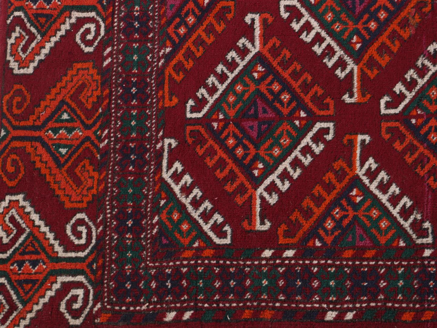 Hand-knotted oriental carpet, Turkmenistan - Bild 3 aus 4