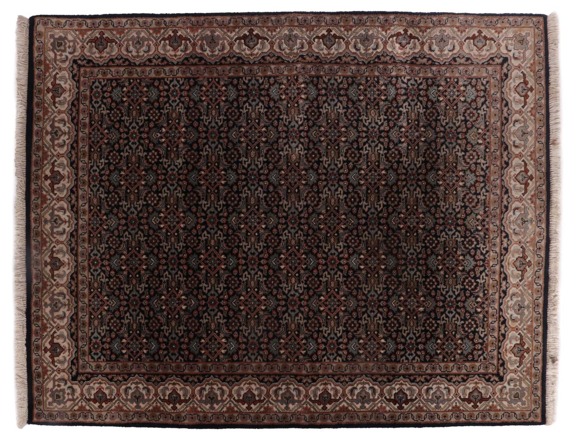 Hand-knotted oriental carpet