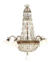 13-light pocket chandelier lamp