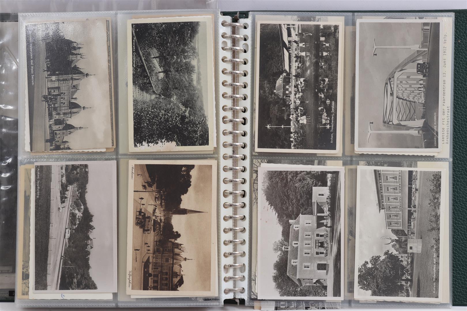 Arnhem postcards in album - Image 4 of 9