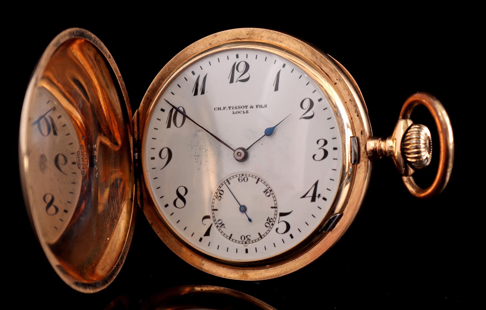 Ch F Tissot & Fils pocket watch