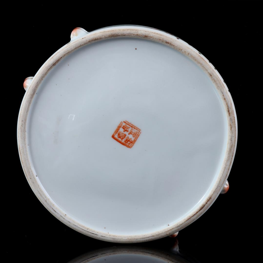 5-piece porcelain box, China 20th - Image 3 of 3