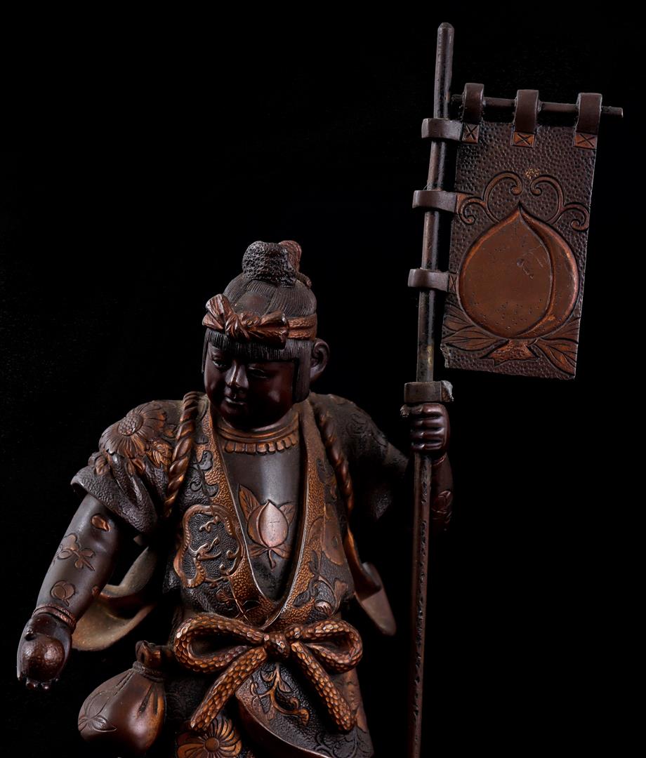 Miyao Eisuke, bronze okimono - Image 2 of 12