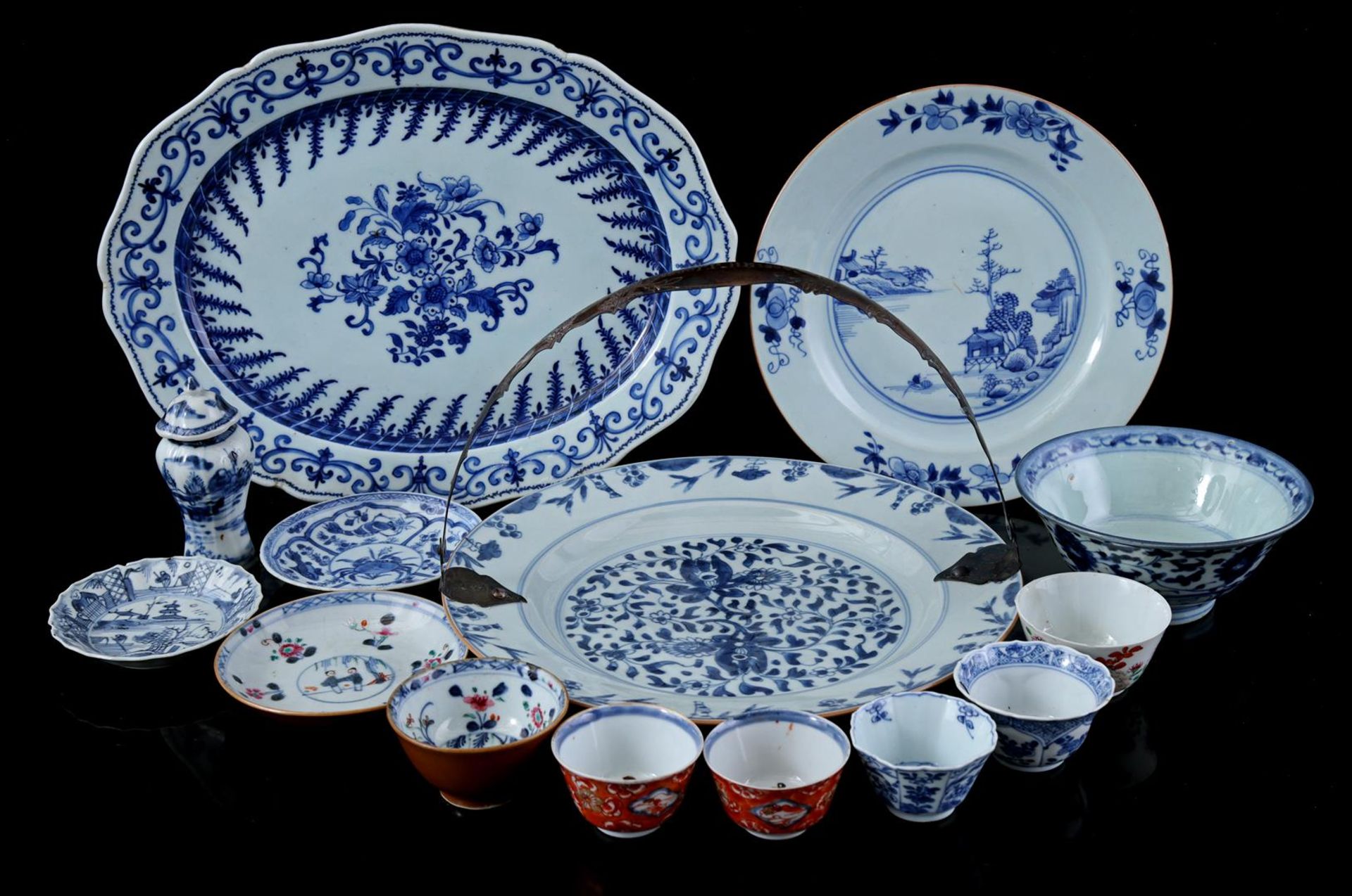 Various Chinese porcelain, 18th