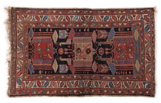 Hand-knotted oriental carpet, Bakhtiari Luri