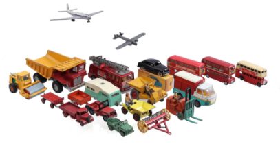 Lot various toy vehicles