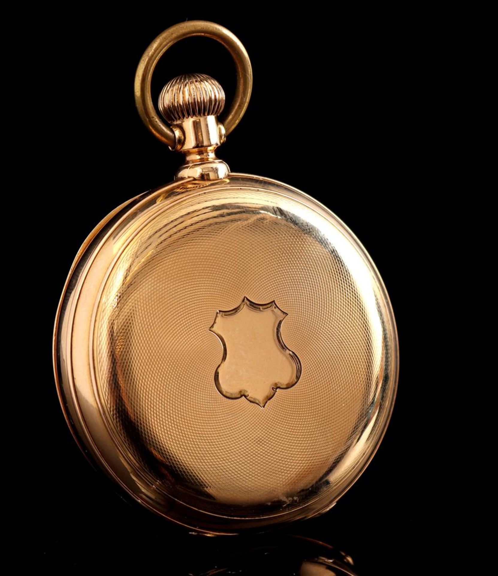 Pocket watch in gold case - Bild 4 aus 6