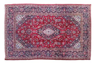 Hand-knotted wool carpet, Keshan