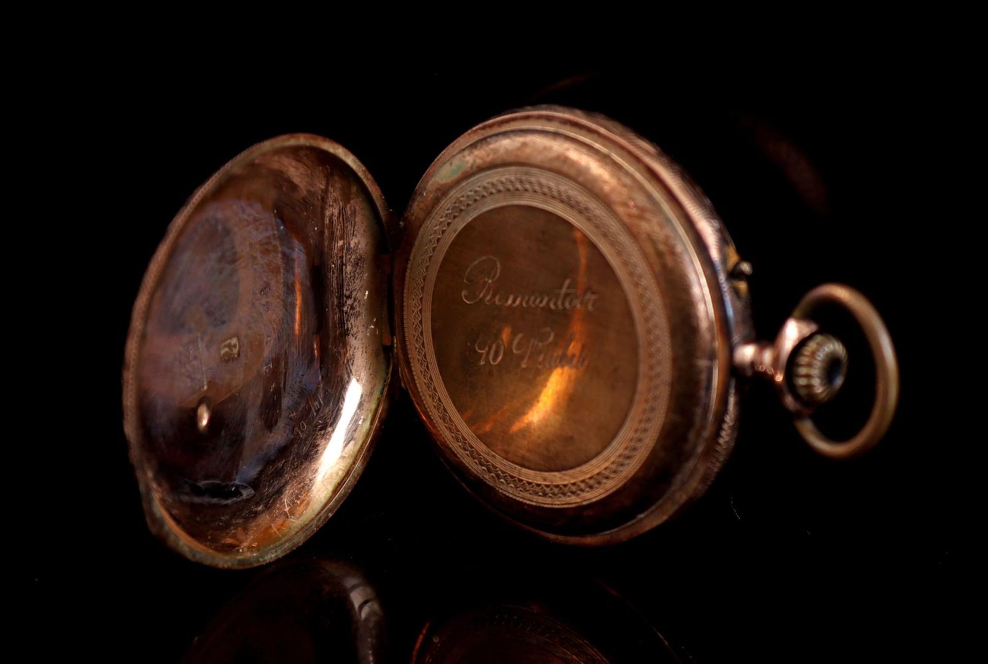 Pocket watch in gold - Image 3 of 3
