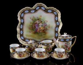 Porcelain tea set