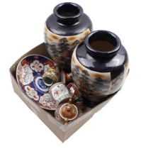 Lot Japanese porcelain
