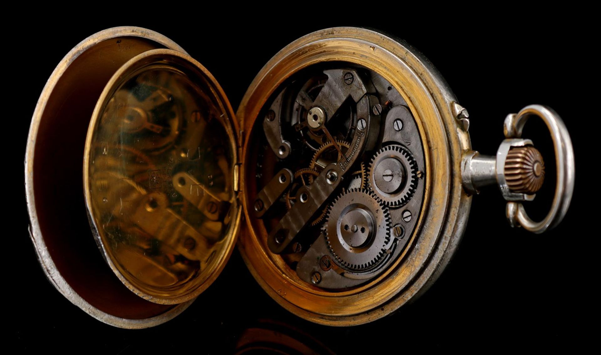 Regulator pocket watch - Image 3 of 4