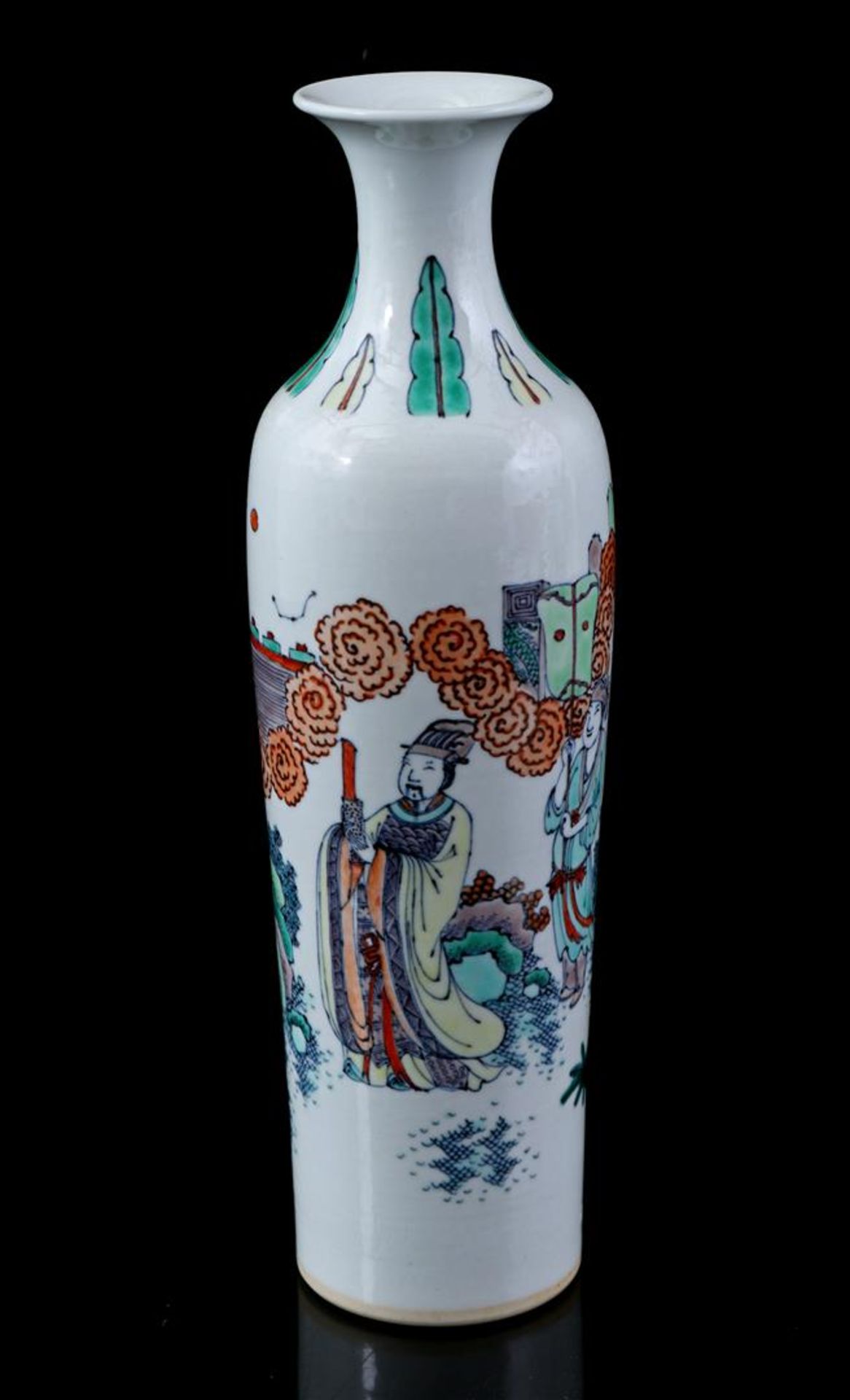 Porcelain doucai vase, 20th