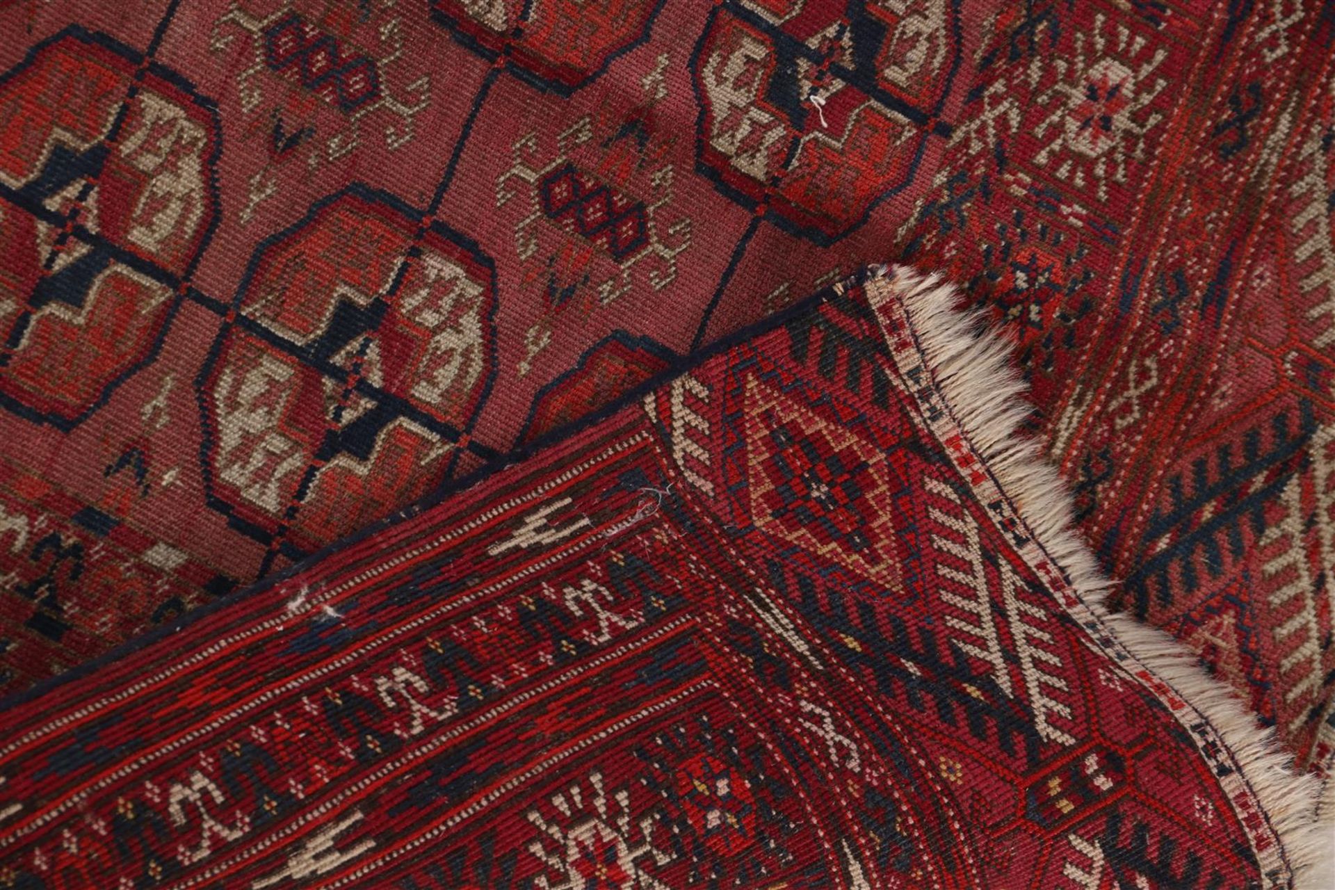 Hand-knotted oriental carpet, Turkaman Main - Bild 4 aus 4