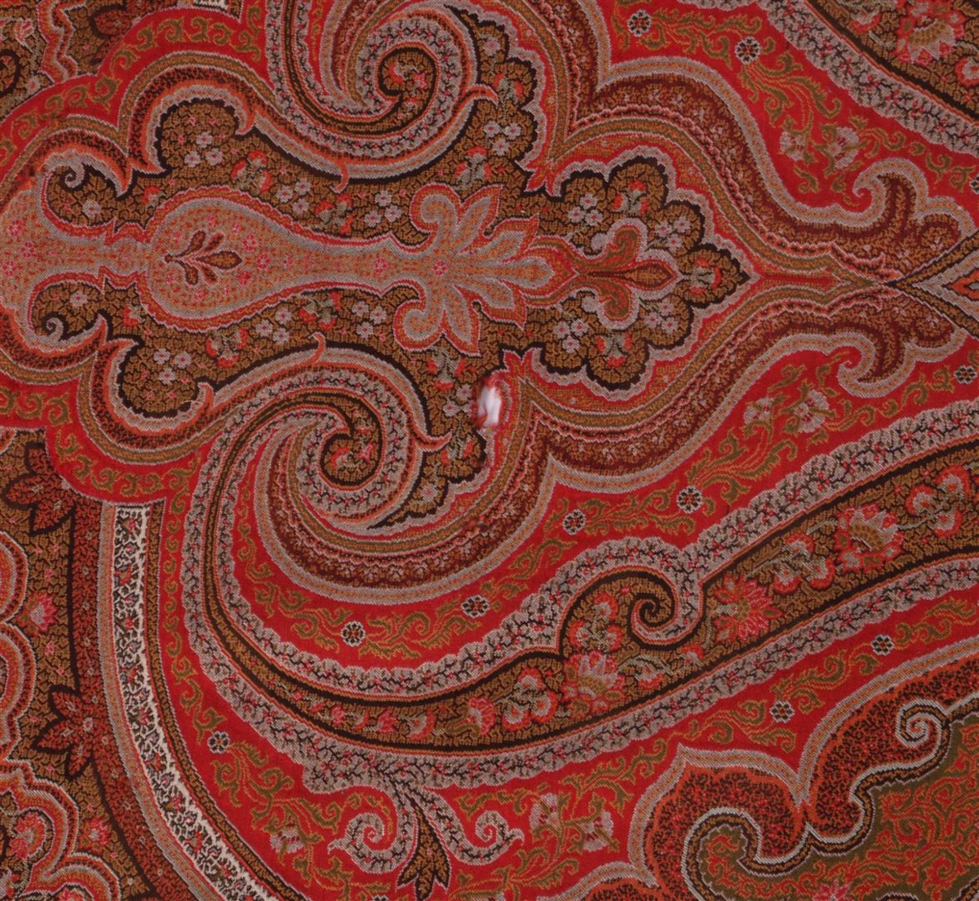Woven cloth with oriental decor - Image 3 of 5