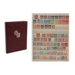 International stamps in album