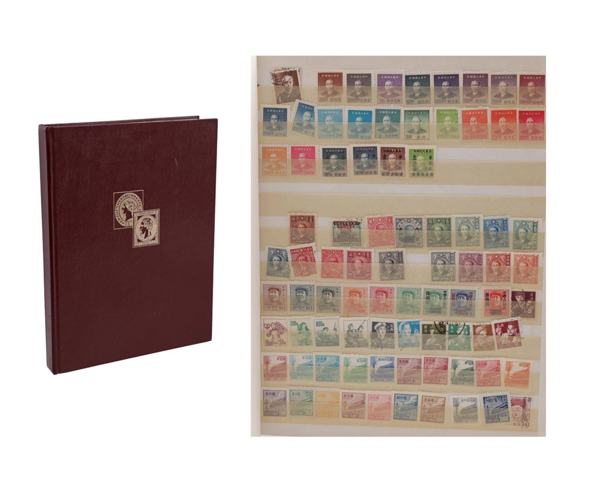 International stamps in album