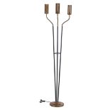 3-light floor lamp