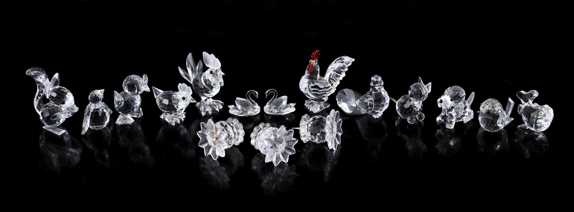 16 Swarovski animal figures