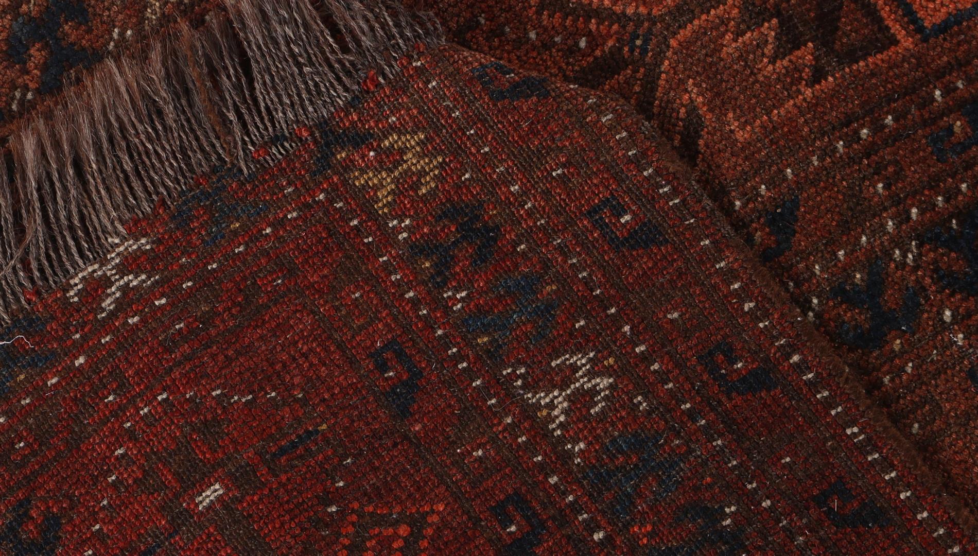 Hand-knotted oriental carpet, Afghan - Image 4 of 4