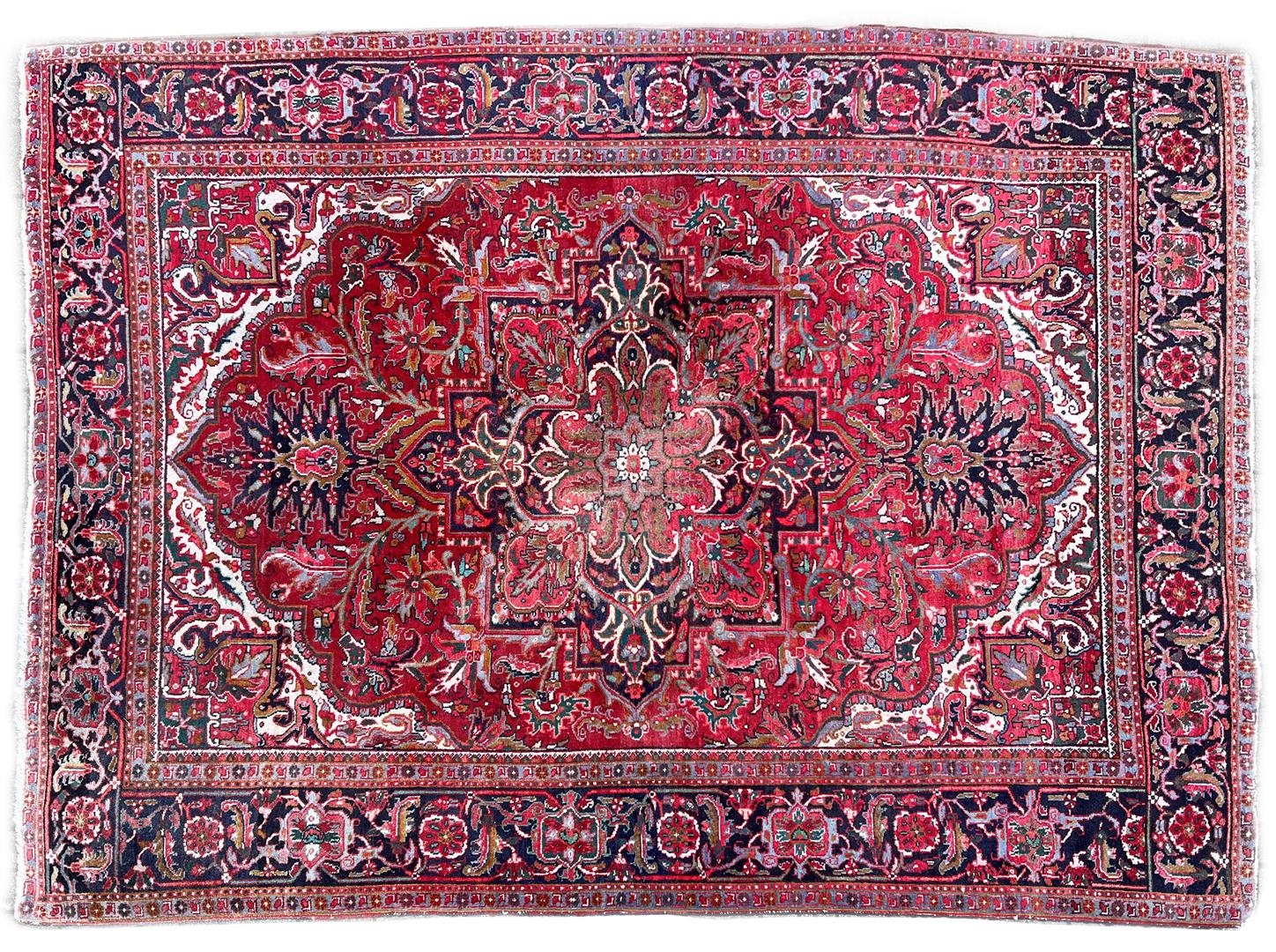 Hand-knotted oriental carpet