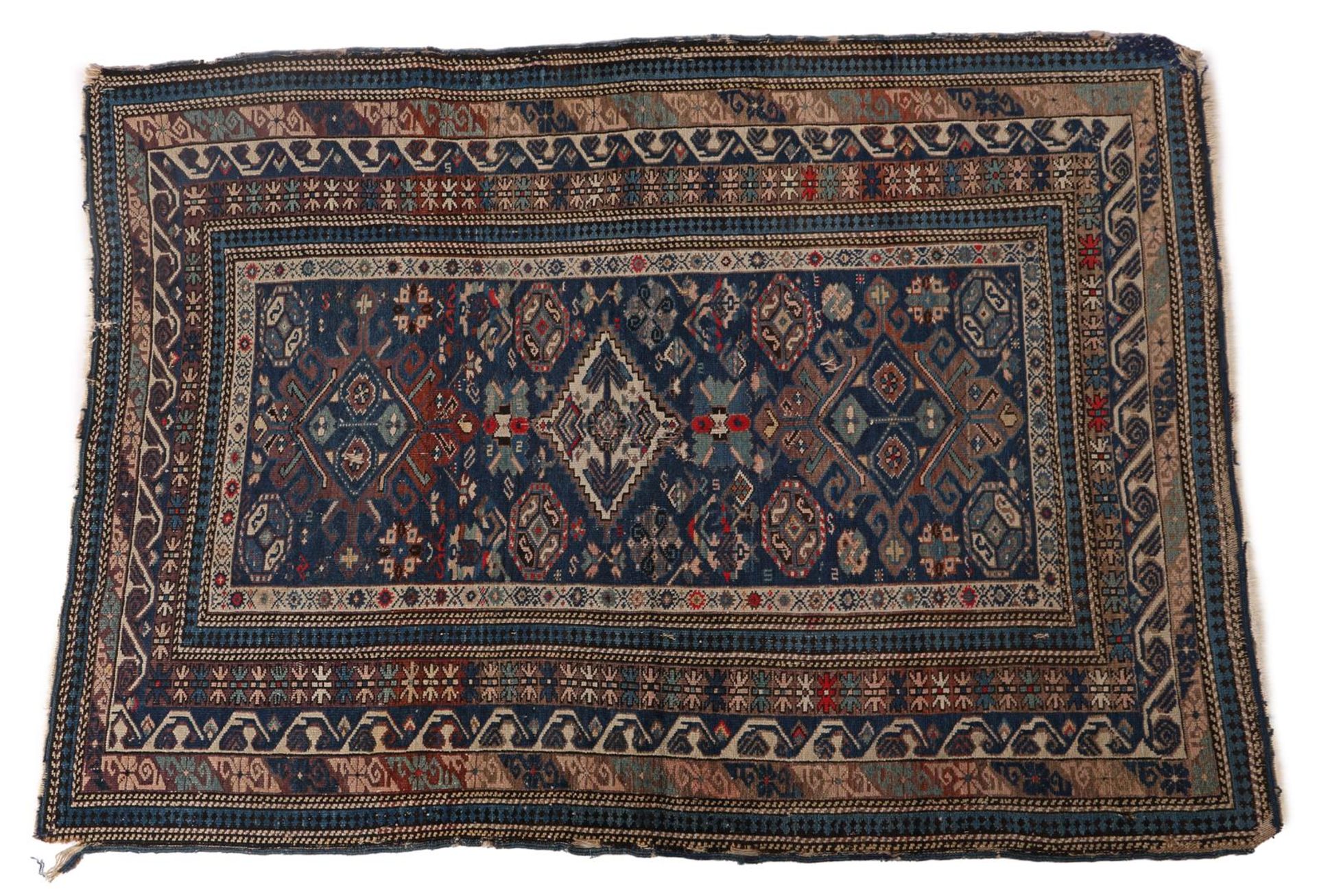 Hand-knotted oriental carpet, Shirvan