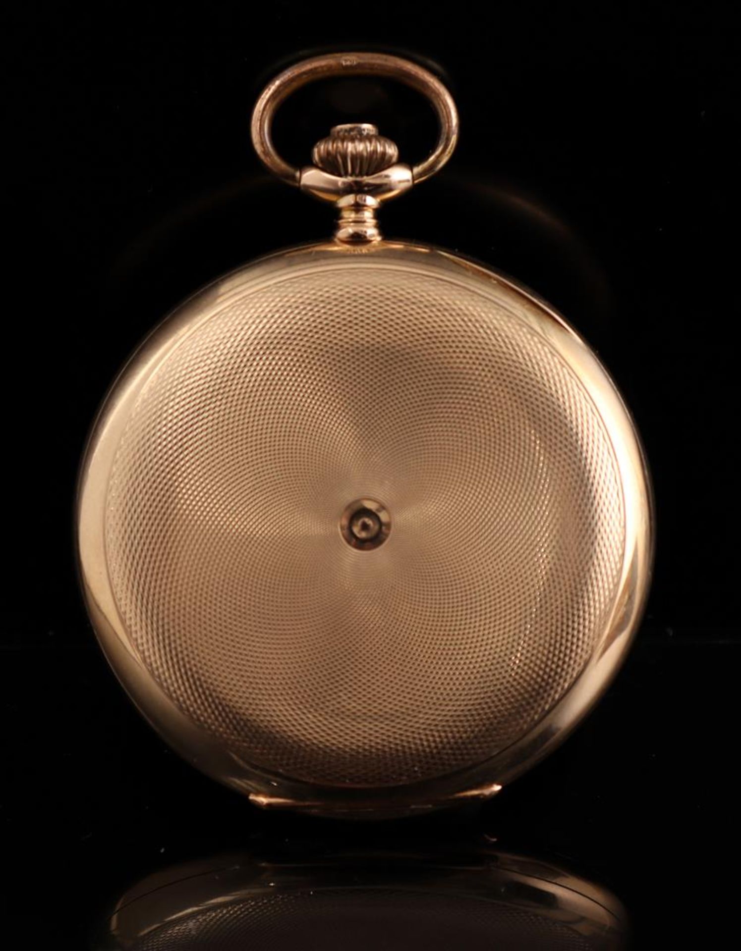 Pocket watch in gold case - Image 2 of 5