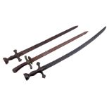 3 various swords