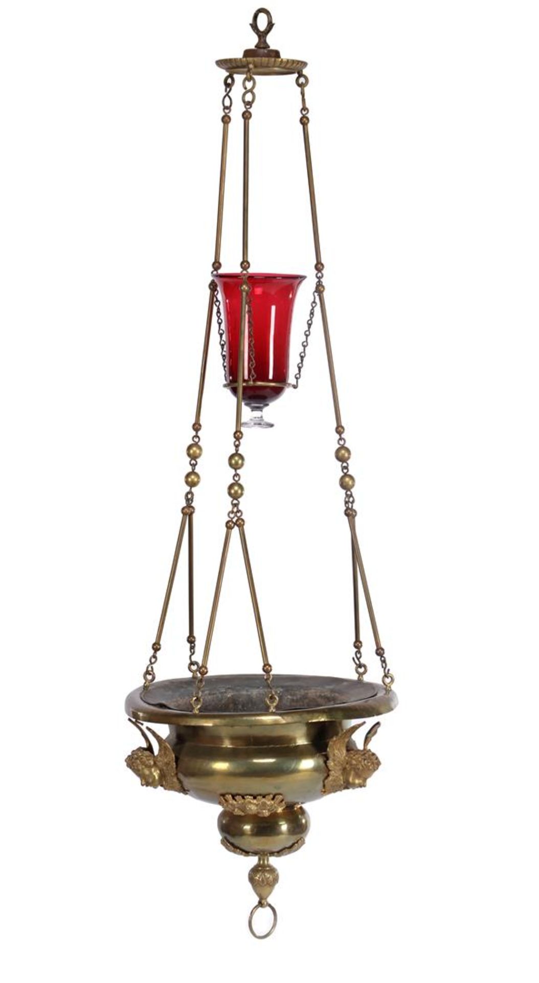 Copper incense lamp