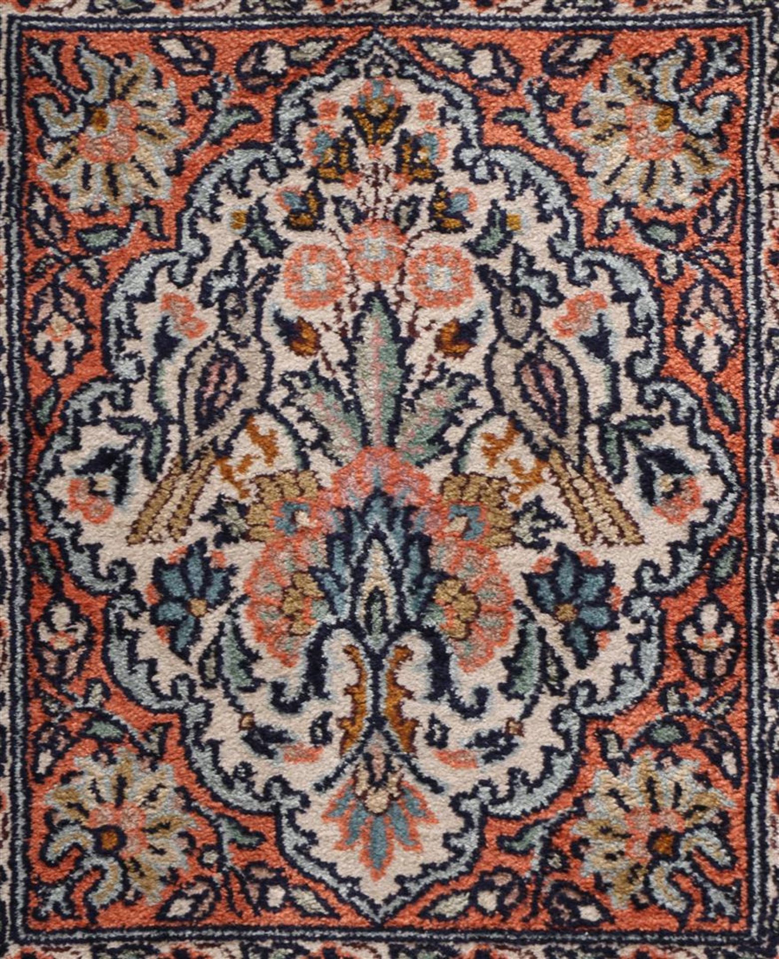 Hand-knotted oriental carpet, Kashmir India - Bild 3 aus 4