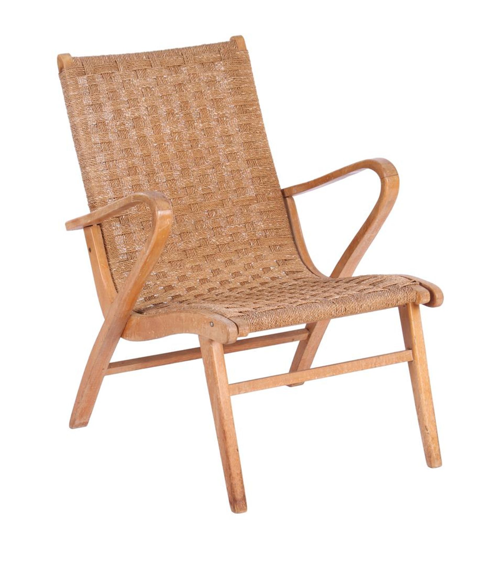 Beech armchair