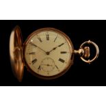 Pocket watch in gold case