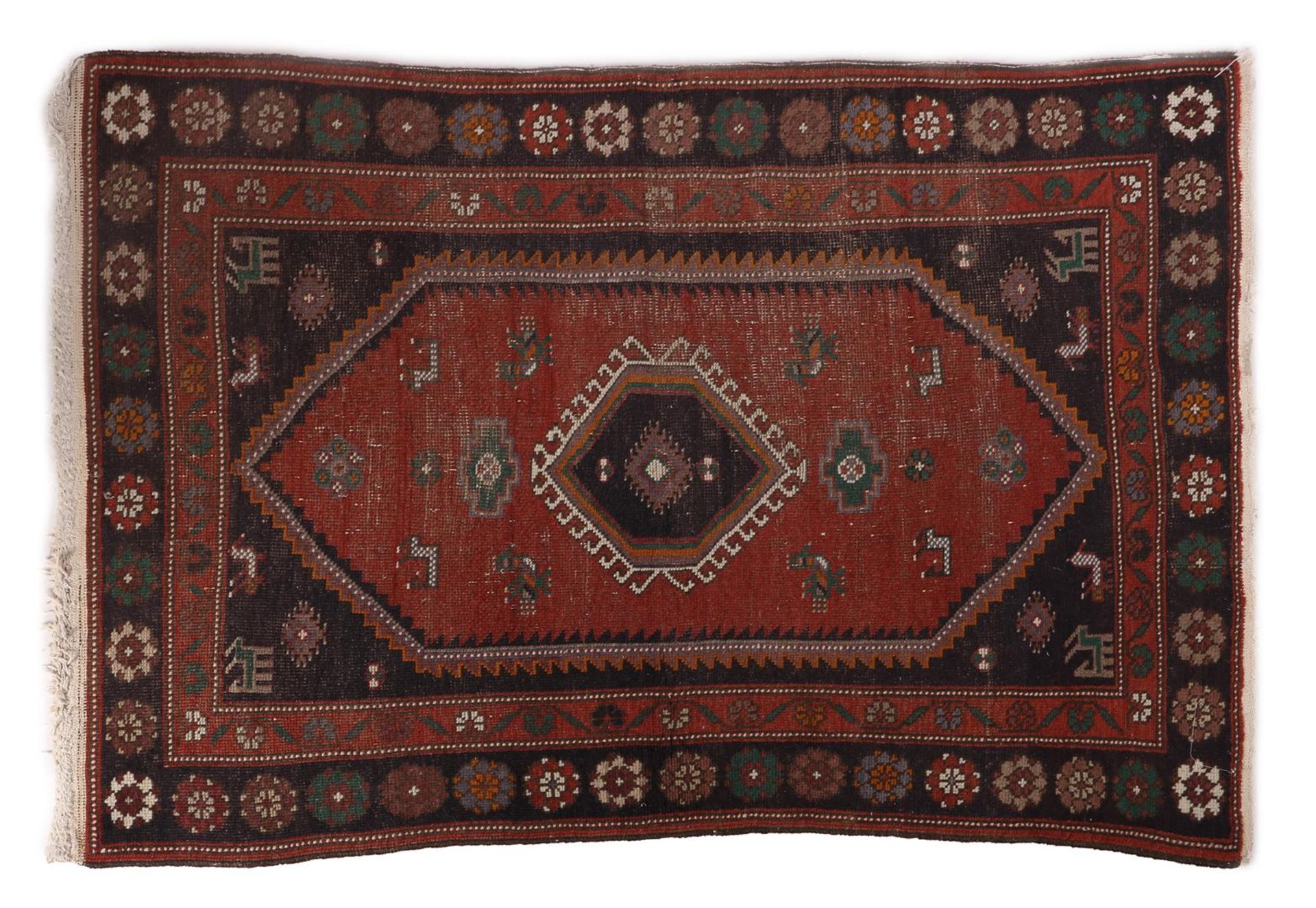 Hand-knotted oriental carpet, Hamadan