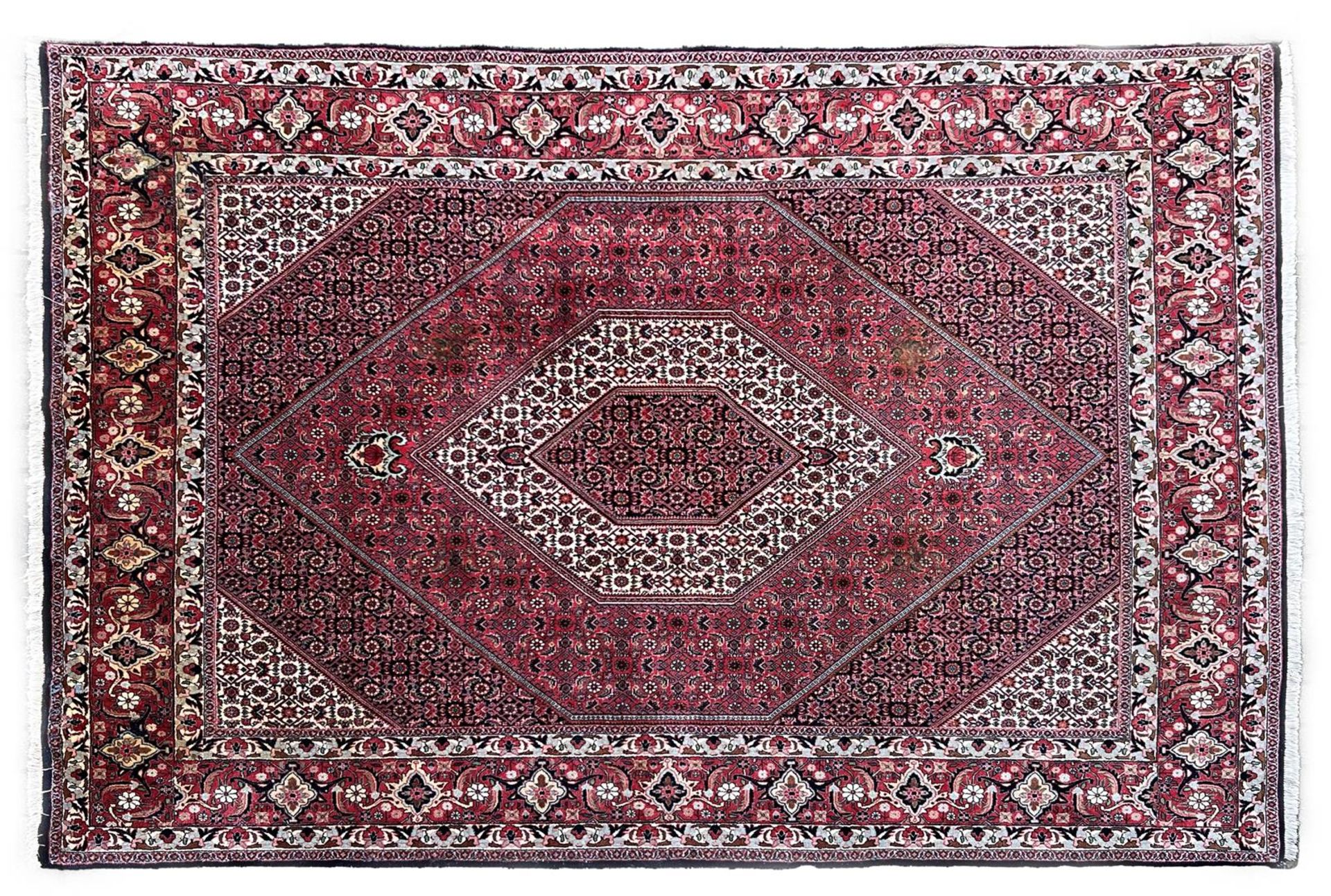 Hand-knotted wool carpet, Bidjar